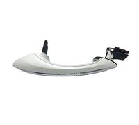 JXMFKBB Poignée de porte sans clé Go/Fit for BMW F07 F10 F06 F11 F01 F03 F04 F12 F13 640d 640i 650i M6 730d 730i 740d 740i(WHITE,Front left)