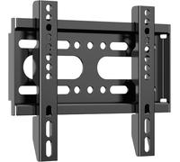 JXMTSPW Support mural fixe pour TV de 14 à 42" jusqu'à 25 kg, VESA max. 200 x 200, avec distance minimale du mur - Ultra fin - Pour camping-car, petit téléviseur