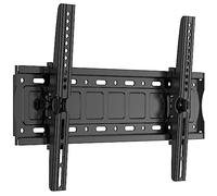 JXMTSPW Support Mural TV pour téléviseurs de 32 à 75 Pouces, réglage de l'inclinaison vers Le Haut et vers Le Bas, VESA Max 600x400 mm Charge 70 kg, 40 43 50 55 60 65 Pouces Rack Mural pour TV
