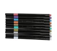 Jxngery 10 couleurs stylos marqueurs métalliques séchage rapide écriture fluide stylos métalliques Profession Graffiti marqueurs stylo marqueur de peinture