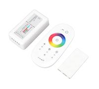 Jxngery 2,4 G sans fil RF tactile variateur d'intensité 7 couleurs RGBW gradation LED RGB bande contrôleur de lumière DC 12 à 24 V