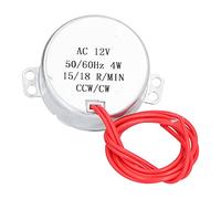 Jxngery 2 pièces moteur synchrone Synchron 15/18R/MIN CW CCW Kit d'accessoires de Rotation 4W AC12V 50TYC