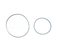 Jxngery 2pcs Courroie de Pool de Piscine Automatique Remplacement de la Courroie de Traction en Caoutchouc Light Weught Couteau de Piste de Trace pour Polaris 9 100 1017