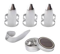 Jxngery Boîte de Rangement du kit de sélection de Guitare Index en métal