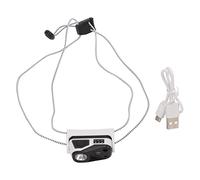 Jxngery Capteur de Mouvement de la Lampe de tête LED USB Charge A réglable Mini tête de tête de pêche à la pêche en Ligne IPX5 Imperméable