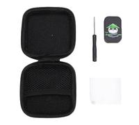 Jxngery Carte à Pousser en métal - Jouet de décompression - Soulagement du Stress - Curseur en Alliage de Zinc - Motif Animal pour la méditation d'attente (Noire)