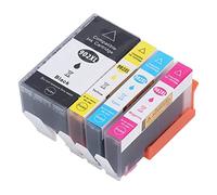 Jxngery Cartouche d'encre Ensemble BK c m y Couleur Noire Cartouches à Encre d'imprimement Bureau Jet Pro 6978 6960 pour Le Bureau du Gouvernement de l'école hospitalière PP