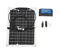 Jxngery - chargeur de batterie de voiture solaire 30W 18V, matériau en silicium monocristallin, Kit de contrôleur de panneau solaire pour bateau de Yacht en plein air