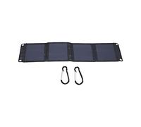 Jxngery Chargeur solaire 15 W pliable portable étanche avec boucles de fixation pour smartphones, tablettes, appareils photo