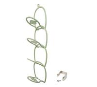 Jxngery Crochets muraux à coller sur le mur pliable pour vêtements, chapeau, écharpe, porte-serviettes (Verte)