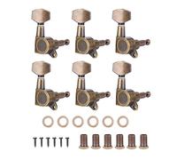 Jxngery Guitar Tuning Pegs Machine Head for Acoustic Electric Guitar Accessoires en Laiton 6L 6R (6 à Droite)