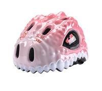 Jxngery Kids Toddler Bike Helmet Adjustable Dinosaur Helmet Breathable Skating Helmet for Boys and Girls (Pink)