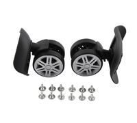 Jxngery Les roues de remplacement des bagages Mute pièces de réparation durables 1 paire pour les voyageurs valise