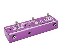 Jxngery Pédale d'effets de Guitare 6 Modes Reverb Chorus Distortion Overdrive Buffer Boost Tuning Accessoires