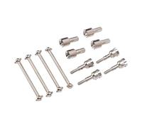 Jxngery RC Dogbone Adaptateur Diff Cup Joint Essieu pour A949 A959 A969 A979 K929 et autres voitures RC 1/18 (Argent)