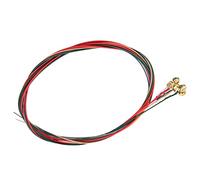 Jxngery Remplacement de Guitare Acoustique Remplacement des Instruments d'instruments de Musique Anti-revêtement pour Les guitaristes (Cordes colorées)