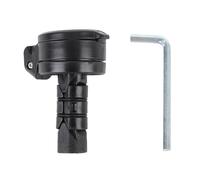 Jxngery rétroviseur d'extrémité de barre d'équitation lentille convexe en verre HD réglable Structure Stable rétroviseur de cyclisme sûr