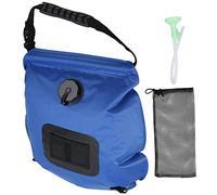 Jxngery Sac de douche solaire extérieur portable 20l Soleil Bath chauffé camping incontournable bleu