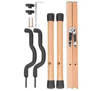 Jxngery Stand de Guitare Solide hêtre Rack Classique Rack Pliant Plancher Maison à la Maison