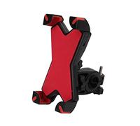 Jxngery Support de téléphone pour vélo de 3,5 à 7 pouces, rotation à 360 °, réglable, support de téléphone portable pour vélo (nouveau support de téléphone portable Eagle Claw (rouge))