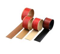 JXNVHJ Barre De Seuil Autoadhésive, 4/5/7.6 Cm Largeur Bande De Transition De Sol, Profilé De Transition, pour Couvrir Les Carreaux, Les Espaces Entre Les Stratifiés(Red Oak,W-7.6cm)