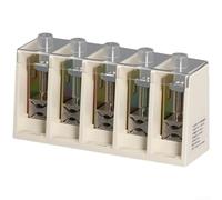 JXT1 Borne de câble, connecteur d'alimentation à courant élevé 400 A pour transition cuivre-aluminium, répartiteur de branche sans outil 6-240 mm² (JXT1-50/35)
