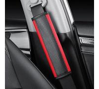 JXTTJ 2 Pièces Voiture Protège Ceinture Sécurité Coussin pour Audi A6 Wagon C8 2018-2023 2024 2025, Doux Et Confortables Ceinture Sécurité Amovible Accessoires,F