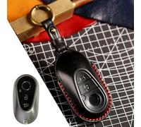 JXTTJ Coque de Clé de Voiture pour Benz C260L 2022 2023 2024, Portable Voiture Clé Protection Étui Telécommande Clé Protecteur Accessoires,Einheitsgröße-D Black