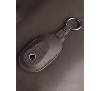 JXTTJ Coque de Clé de Voiture pour Benz S-Class W223 2020 2021 2022 2023 2024, Portable Voiture Clé Protection Étui Telécommande Clé Protecteur Accessoires,Einheitsgröße-B Brown