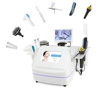 JXUANMM 7 en 1 Analyseur de Cuir chevelu Détecteur de follicule pileux Détecteur de Peau Caméra de thérapie du Cuir chevelu Machine d'analyse de Cuir chevelu Portable
