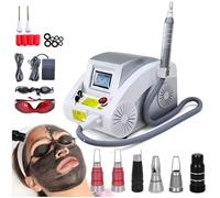 JXUANMM Machine Professionnelle de détatouage au Laser, Dispositif de détatouage, Tache de Pigment pour Les Yeux, Les lèvres et Les Sourcils, Masseur de beauté, Technologie picoseconde Laser 6Probes