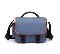 JXXUIRUIEEN Cases SLR Cases caméra Sac Photo for Reflex Mono-Objectif, Format Micro, Simple.(Bleu)