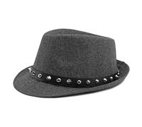JXXUIRUIEEN Jazz Hat Autumn and Winter Bowler Hat England Gentleman Hat Costume de fête(Colour 1)