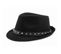 JXXUIRUIEEN Jazz Hat Autumn and Winter Bowler Hat England Gentleman Hat Costume de fête(Colour 3)