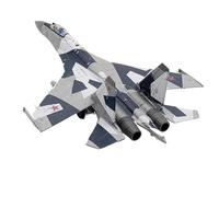 JXYAQTSOF Avion De Chasse De L'armée De L'air Russe Sukhoi Su-27, Modèle d'avion Militaire en Métal Moulé, Échelle 1:100, À Collectionner(SU-35 1)