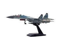 JXYAQTSOF Avion De Chasse De L'armée De L'air Russe Sukhoi Su-27, Modèle d'avion Militaire en Métal Moulé, Échelle 1:100, À Collectionner(SU-35)