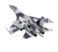 JXYAQTSOF Modèle À Échelle 1/100 pour Avion Chasse SU-35, Modèle d'avion Préfabriqué, Collection De Modèles Finis Métal Moulé sous Pression(SU 35)