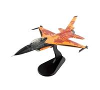 JXYAQTSOF Modèle Collection en Alliage À Échelle 1/72,modèle Militaire De Chasse De L'armée De L'air Néerlandaise F-16AM Ha3885 Lion Orange