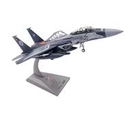 JXYAQTSOF Modèle d'avion Alliage L'échelle 1:100 pour F-15E Warhawk,modèle d'avion De Chasse Double Mission Tous Temps,Collection Militaire