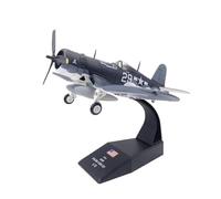 JXYAQTSOF Modèle d'avion Chasse en Alliage Métallique, Échelle 1:72, Modèle d'avion Militaire Fini, Affichage,Ornements De Collection,f4u-1
