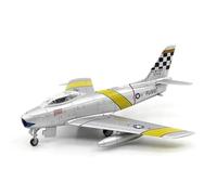 JXYAQTSOF Modèle d'avion Collection moulé sous Pression, échelle 1:100 pour Chasseur F-86F FU-910, Miniatures métal, modèle d'avion Unique(FU-910)