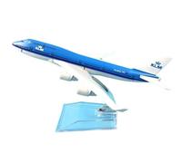 JXYAQTSOF Modèle d'avion De Simulation en Métal KLM B747, Échelle 1:400, Jouet pour Enfants
