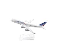 JXYAQTSOF Modèle d'avion en Alliage Métallique pour Air France Concorde, Modèle d'avion Préfabriqué en Moulage sous Pression, Échelle 1:400(France B747)