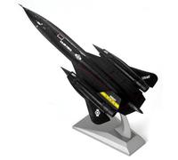 JXYAQTSOF Modèle d'avion en Alliage pour Lockheed Blackbird SR-71A, Échelle 1:144, Ornements D'affichage Statique