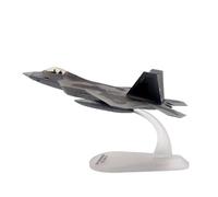 JXYAQTSOF Modèle d'avion en Métal Moulé sous Pression pour Avion Militaire Chasse Furtif F22 Raptor L'armée, Modèle De Collection À L'échelle 1/100