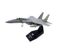 JXYAQTSOF Modèle d'avion Militaire Moulé sous Pression À L'échelle 1/100, pour L'armée F-15C, Avion De Chasse d'assaut Eagle en Métal