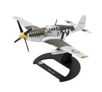 JXYAQTSOF Modèle d'avion Moulé sous Pression À L'échelle 1/72 pour Le Chasseur Militaire P-51B De L'armée De L'air,modèle d'avion Fini 1944