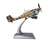 JXYAQTSOF Modèle De Chasseur Bombardier en Piqué Allemand JU-87 À L'échelle 1/72, Modèle De Collection Militaire en Alliage Métallique, Affichage Statique