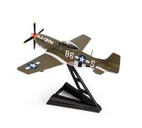 JXYAQTSOF Modèle De Collection À L'échelle 1/72 pour Avion Chasse JCWP-51D RAF Leiston Angleterre 1944 Modèle d'avion en Alliage Métallique