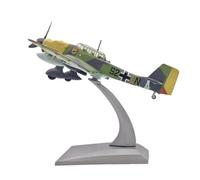 JXYAQTSOF Modèle en Alliage À L'échelle 1:72 pour Modèle De Bombardier De Plongée Ju87b, Affichage De Collection De Modèles d'avion Militaire
